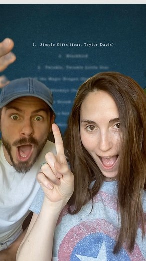 1.8K views · 120 reactions | Our first official tracklist reveal! “Simple Gifts” featuring none other than our violin playin’ bestie @taylordavisviolin  She collaborated with us on our first lullaby album before she had her own babies! We asked her to join us again, but this time as a momma to 2 boys (boy mom club say heyyyy) Which is bound to make this track extra special!!! #simplegifts #taylordavis #violin #lullaby #boymom | The Hound + The Fox | Facebook