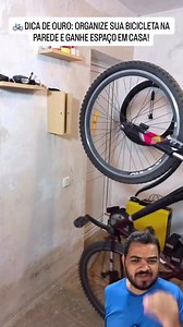 Melhor maneira de organizar bicicleta em casa