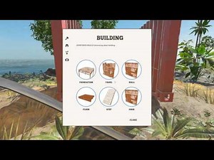 Stranded Deep Tutrorial, what you can do with steel container panels.