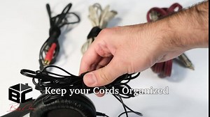 Bates- Cable Ties, 50 pcs (Black), Assorted Sizes, Cord Organizer, Cable Cord Organizer, Cable Organizer, Cords and Cables Organizer, Cable Organizers, Cable Ties Reusable, Reusable Cable Ties