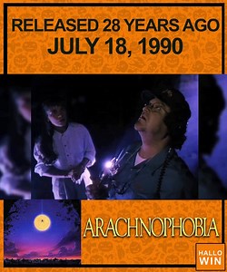 Arachnophobia opened July 18, 1990 | Hallowin