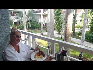 Sandals ochi resort honeymoon hideaway garden room, breakfast