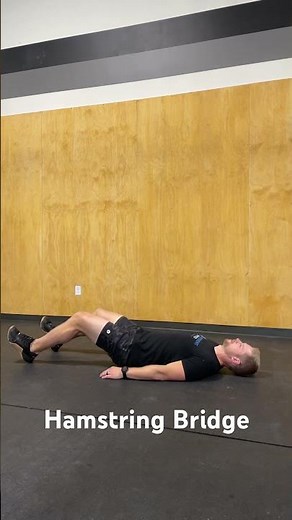 Hamstring Bridge Exercise