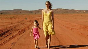 Well-crafted Australian road movie featuring a imposing landscape that threatens to engulf the characters.