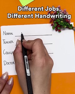 Different Jobs, Different Handwriting | The Beautiful Game