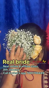 Our 12 days continuepro- bridal makeup & hair master class online & offline will be starting 9th to 20th January 2024 ( ৯ই জানুয়ারি থেকে ২০শে জানুয়ারি ২০২৪ পর্য়ন্ত একটানা ১২ দিন অনলাইন ও অফলাইন প্রো- ব্রাইডাল মেকাপ ও হেয়ার ক্লাস শুরু হচ্ছে )Location : krishnanagar Bou-bazar , Nadia district, West Bengal.Call ☎️ & what’s app in India ￼⁨070017 90449⁩Call ☎️ Outside of India 00917001790449Course fee: 1. Offline:- 12000/- 2. Online:- 3500/-Course details: 1. Deep theory knowledge 2. Skin preparation