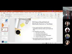 How to write a methods section in an academic paper (quantitative and qualitative)