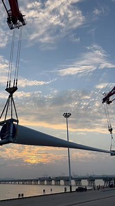 Loading Operation | Windmill Blades, 📍 Dongzao (Nantong), China 🇨🇳 #blades #windmill | Chief Maines