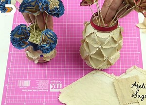 203K views · 3K reactions | Coffee filter flowers By: Ateliê Sagitário | MetDaan DIY | Facebook