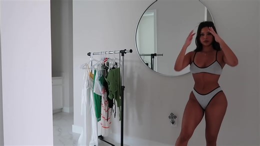 Hot Beach String Halter Diamond Bikini Fashion Woman Clear Strap Micro String  Top Active Two-piece Bikini Swimwear