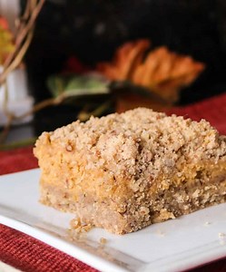 Pumpkin Cheesecake Bars Recipe