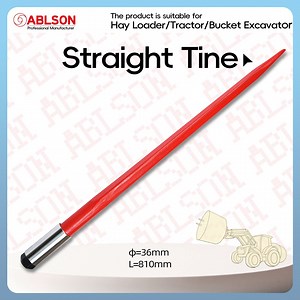 [Hot Item] One-Stop Service 4500lbs Bale Spear with Ai-Driven Yield Optimization Features