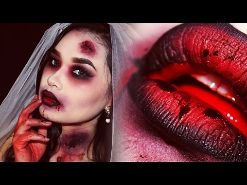 Zombie Bride Halloween Makeup Tutorial | Lien Jae