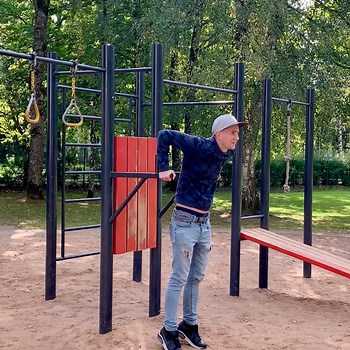 Parallel Bar Support Hold: Form, Muscles & Video | Caliverse