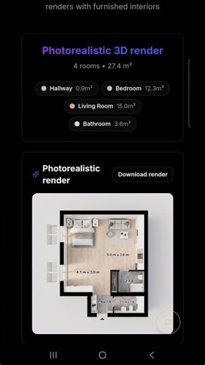 Turn any photo into a floor plan in seconds. #aifloorplan #aitools #domai #renovation
