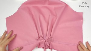 Tips and tricks to sew sleeve with bow and ruffle | DIY Tips Tale