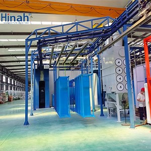 [Hot Item] Shelves Powder Coating Machine Setup