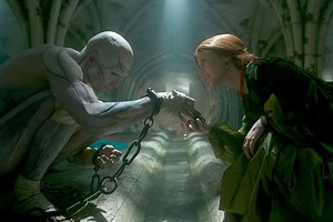 Inside the making of the 'Frankenstein' dungeon scene, when Jacob Elordi and Mia Goth first meet