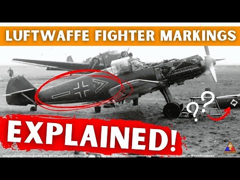 WWII German Luftwaffe Fighter Markings - What Do They Mean?