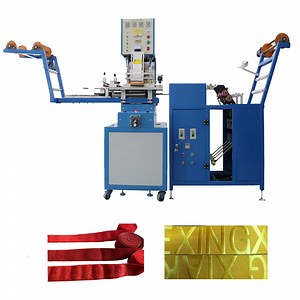 [Hot Item] Embossing Machine to Make Debossing Logo Label on Elastic Band with PLC