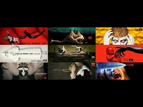All American Horror Story Season Trailers 1-9