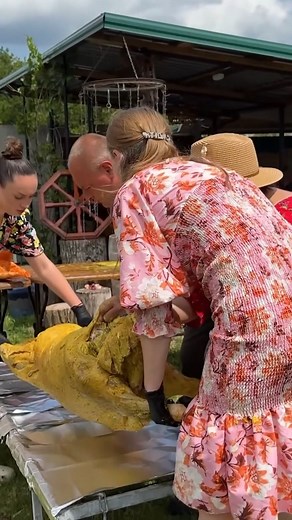 Lamb Roast Battle Spicy Vs Classic Marinade In Tandoor! #Asmr #Garden #Cooking #Lamb #Food Part 2 | Auri Victoriaa