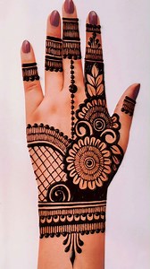 Simple Backhand Mehndi design Jewellery Mehandi design Stylish Mehndi #mehndi #art | Mehndi Design