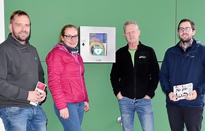 Defibrillator am DAV-Kletterzentrum in Ingolstadt installiert – Weitere sollen folgen