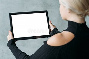 Office Work Computer Mockup Digital Technology Stock Photo - Image of light, education: 264333092