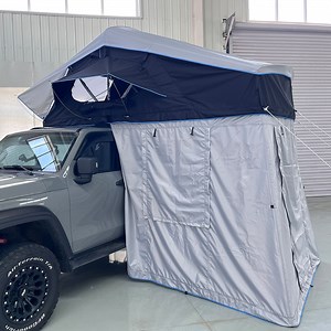 [Hot Item] Folding Camping Rooftop Tent Fnew Style Outdoor Waterproof Enjoin Hot Sale Custom Soft Roof Top Tent