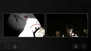 NASA's SpaceX Crew-12 Dragon Docking Confirmed | International Space Station FriendsofNASA.org: NASA astronauts Jessica Meir and Jack Hathaway, European Space Agency (ESA) astronaut Sophie Adenot of France, and Roscosmos cosmonaut Andrey Fedyaev of Russia arrived at the International Space Station as the Crew-12 SpaceX Dragon spacecraft autonomously docked with the orbiting complex at 3:15 p.m. EST, February 14, 2026. After Dragon linked up to the space-facing port of the station’s Harmony modul