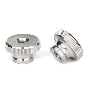 [Hot Item] DIN 466 Ss Knurled Thumb Nuts for Manual Fastening of Instrument Equipment