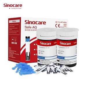 [Hot Item] Sinocare Diabetes Testing Machine Sugar Diabetes Blood Sugar Test Kit, Blood Sugar Glucose Meter with Test Strips Lancet