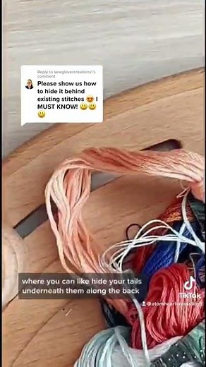 Single stitch start to finish on 14ct aida. Loop start + hidden pin stitch 🤝 #crossstitch