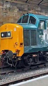 •BR Class 37 No. 37264 brings up the rear on services from Pickering. #NYMR #class37 #diesel