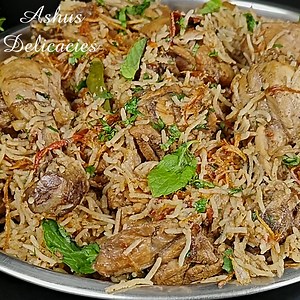 367K views · 2.6K reactions | Hyderabadi Chicken Pulao | Ashus Delicacies | Facebook