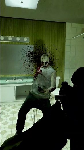 clearing the room of zombies