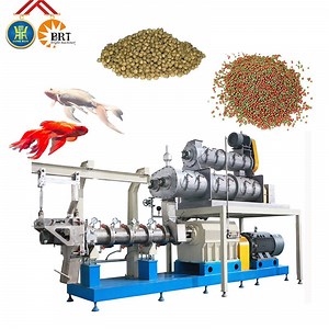 [Hot Item] Grains Basing Puffed Floating Fish Feed Extrusion Extruder Floating Aquatic Fish Fodder Pellet Making Machine