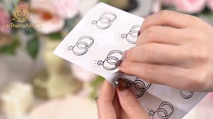 JarThenaAMCS 24 Pack Wedding Thank You Cards with Envelopes Stickers Beige Black Groom Bride Greeting Cards Blank Note Card for Wedding Bride Shower Supplies