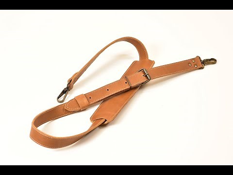 Bag strap adjustable with shoulder pad TUTORIAL and patterns