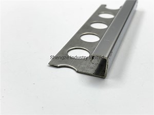 [Hot Item] Metal Decor Aluminum Tile Edging Corner Curved Trim Profile