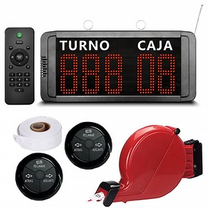 [Hot Item] Portable Ticket Dispensing Queue System with LCD Display for Bank