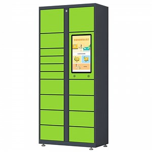 [Hot Item] Sturdy Parcel Delivery Lockers Smart Package Lockers with Pin Code System Outdoor Intelligent Cabinet