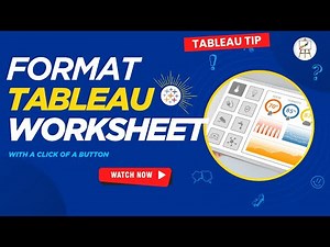 Tableau formatting tips and tricks