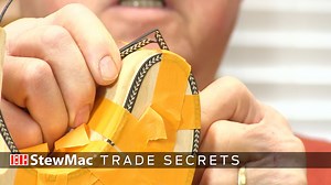 7.8K views · 246 reactions | How to bend herringbone without breaking it. Fred Stuart, one of the original builders at the Fender Custom Shop, teaches Dan Erlewine how he bends herringbone purfling on the tight curves of a Telecaster without breaking it! Watch today's Trade Secrets video here, www.stewmac.com/item/TS0282 | StewMac | Facebook