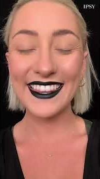 How to Apply Black Lipstick | IPSY