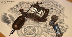 Tattoo machine | 3D Environments | Unity Asset Store