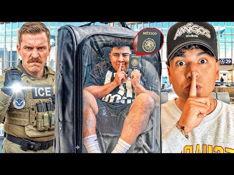 Sneaking an ILLEGAL Through AIRPORT SECURITY! (AGE RESTRICTED)