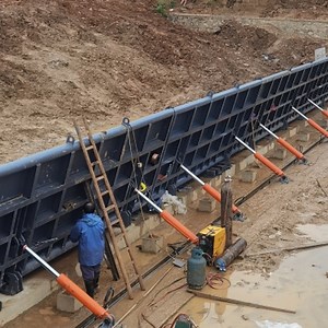 [Hot Item] Double-Cylinder Hydraulic Regulating Stoplog Guard Gate Dam for Fish Ladder