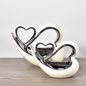 [Hot Item] Wholesale Heart Decoration Ceramic Home Handicraft Item